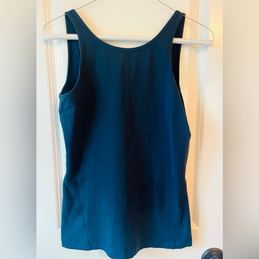 Navy Scoop Neck Lululemon Tank Top